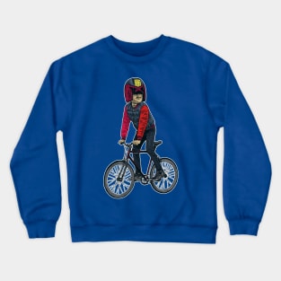 Bike Riding Crewneck Sweatshirt